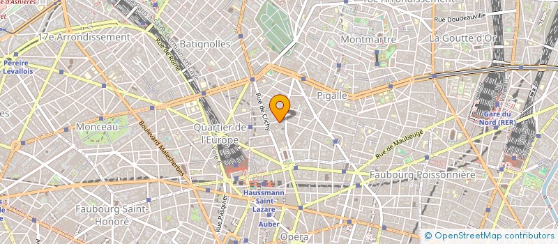 localisation de l'entreprise MONSIEUR BERTRAND LEGRIS  PARIS