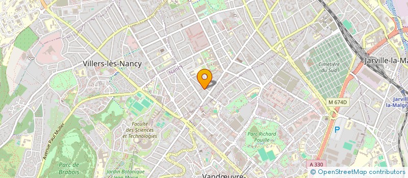 localisation de l'entreprise MONSIEUR BERTRAND LELOGEAIS à NANCY