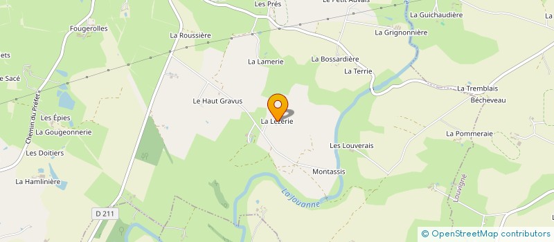 localisation de l'entreprise MONSIEUR BERTRAND LEMASSON  BONCHAMP-LES-LAVAL