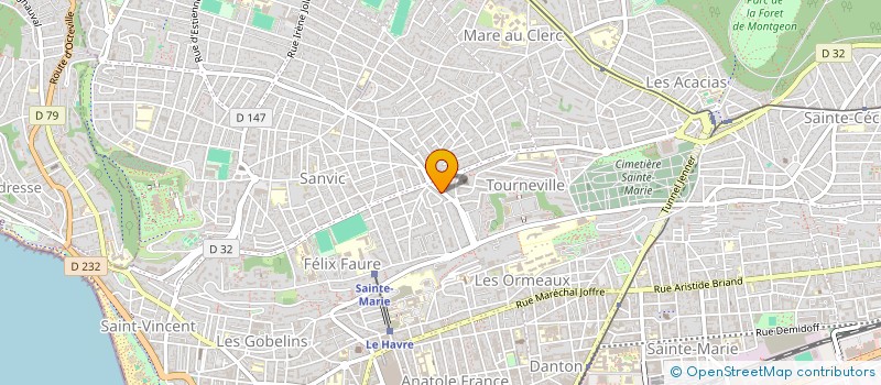 localisation de l'entreprise MONSIEUR BERTRAND LEMETTAIS  LE HAVRE