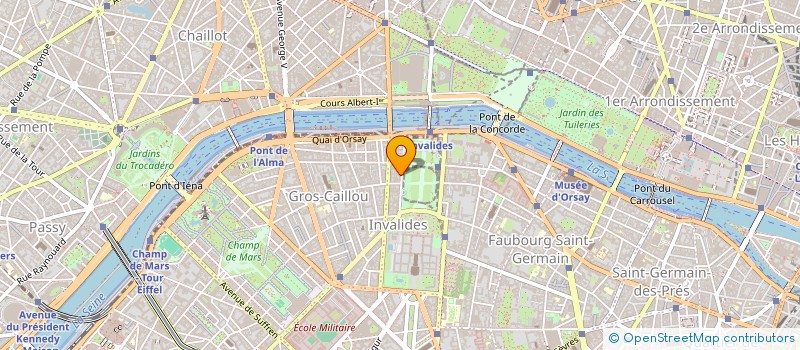 localisation de l'entreprise MONSIEUR BERTRAND LEMOINE DE COULOMME  PARIS