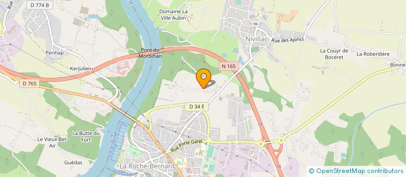 localisation de l'entreprise MONSIEUR BERTRAND LEMOING  NIVILLAC