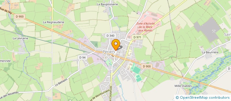 localisation de l'entreprise MONSIEUR BERTRAND LENOEL  MILLIERES