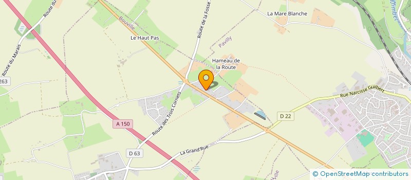 localisation de l'entreprise MONSIEUR BERTRAND LENOIR à BOUVILLE