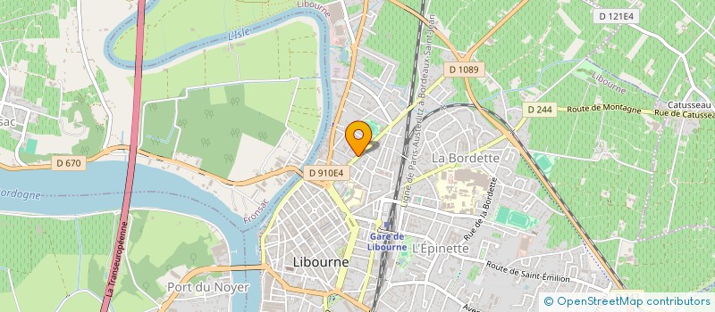 localisation de l'entreprise MONSIEUR BERTRAND LIBOR à LIBOURNE