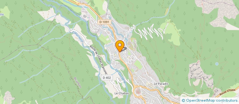 localisation de l'entreprise MONSIEUR BERTRAND LINQUE à BRIANCON