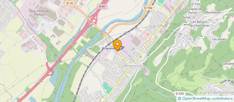 localisation de l'entreprise MONSIEUR BERTRAND LIZZI  VILLARD-BONNOT