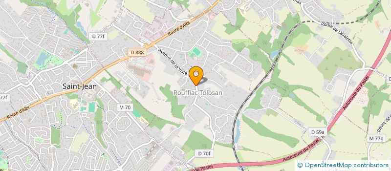 localisation de l'entreprise MONSIEUR BERTRAND LOOSES  ROUFFIAC-TOLOSAN