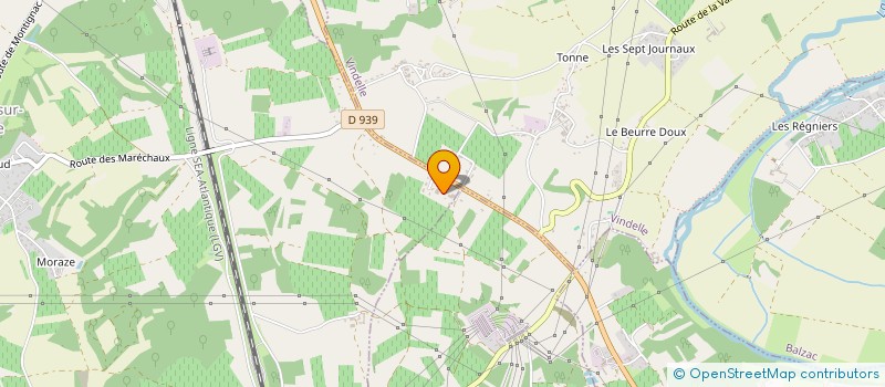 localisation de l'entreprise MONSIEUR BERTRAND LYS à ASNIERES-SUR-NOUERE