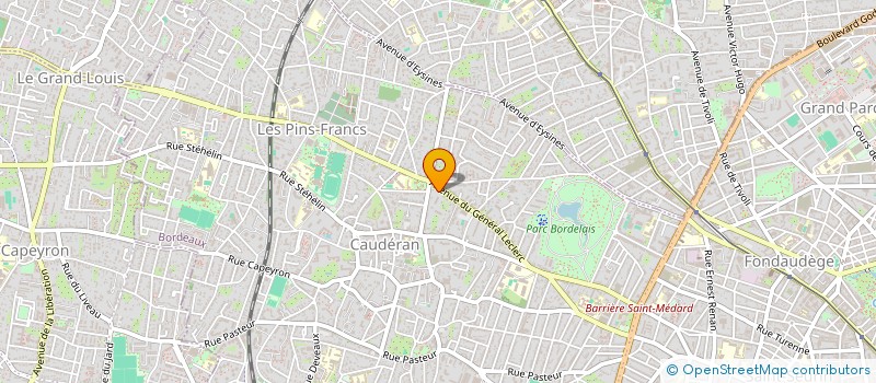 localisation de l'entreprise MONSIEUR BERTRAND MACCARINI  BORDEAUX