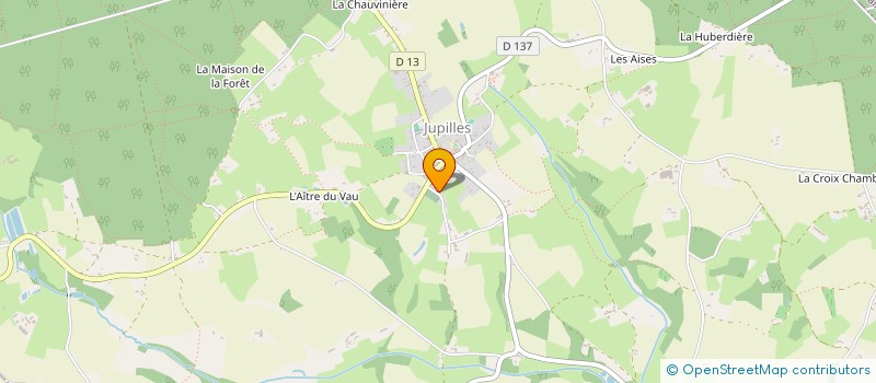 localisation de l'entreprise MONSIEUR BERTRAND MALECOT  JUPILLES