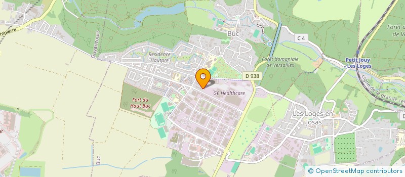 localisation de l'entreprise MONSIEUR BERTRAND MALLEVILLE  BUC