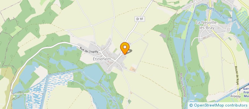 localisation de l'entreprise MONSIEUR BERTRAND MALOT  ETINEHEM-MERICOURT