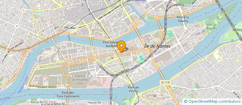 localisation de l'entreprise MONSIEUR BERTRAND MANIERE à NANTES