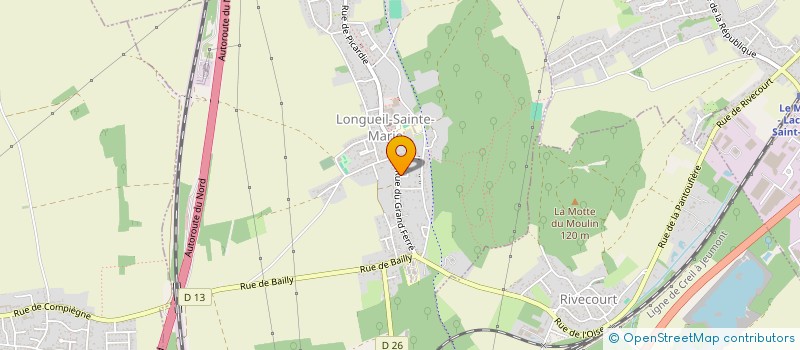 localisation de l'entreprise MONSIEUR BERTRAND MARCHAND  LONGUEIL-SAINTE-MARIE