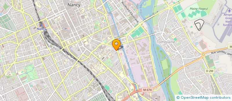 localisation de l'entreprise MONSIEUR BERTRAND MARCHESI  NANCY