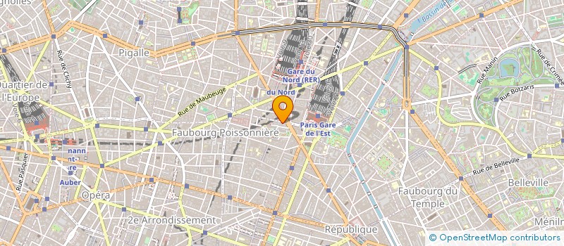 localisation de l'entreprise MONSIEUR BERTRAND MARIE ECHIVARD à PARIS