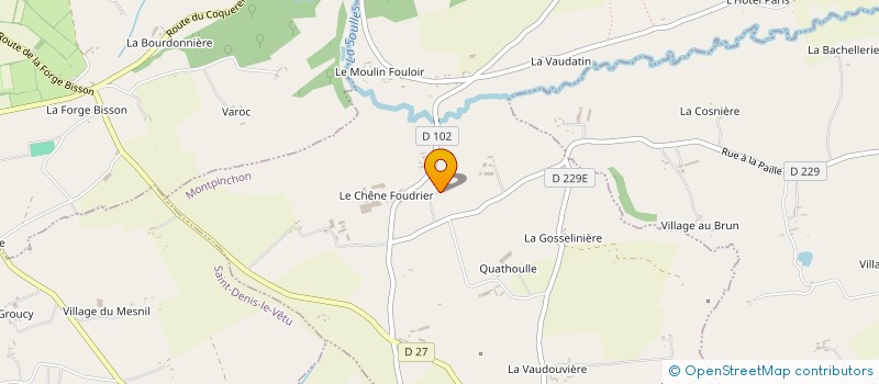 localisation de l'entreprise MONSIEUR BERTRAND MARIETTE à SAVIGNY