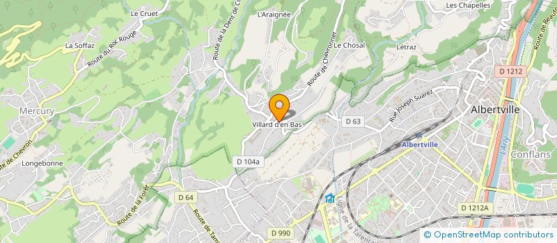 localisation de l'entreprise MONSIEUR BERTRAND MARILLY  MERCURY