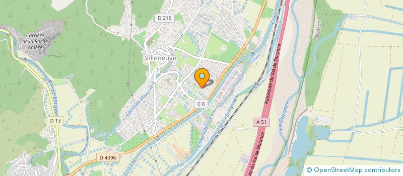 localisation de l'entreprise MONSIEUR BERTRAND MARSAC à VILLENEUVE