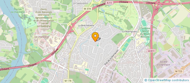 localisation de l'entreprise MONSIEUR BERTRAND MARTIN à CARQUEFOU