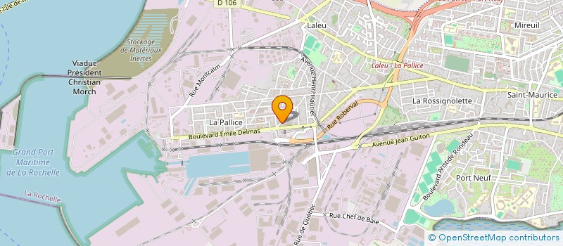 localisation de l'entreprise MONSIEUR BERTRAND MARTIN à LA ROCHELLE