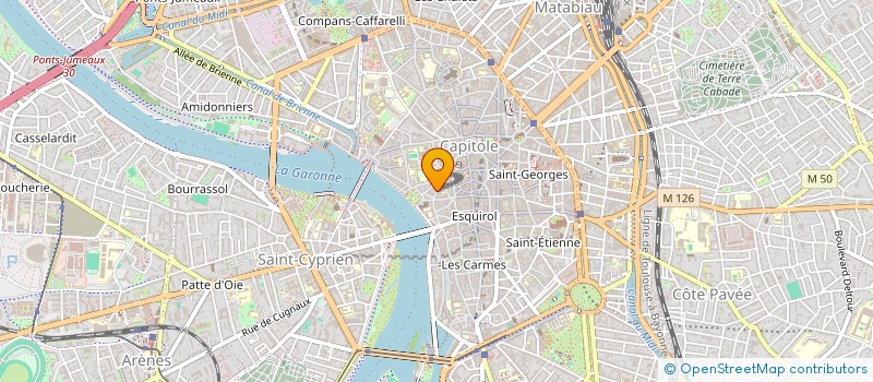localisation de l'entreprise MONSIEUR BERTRAND MARTIN à TOULOUSE
