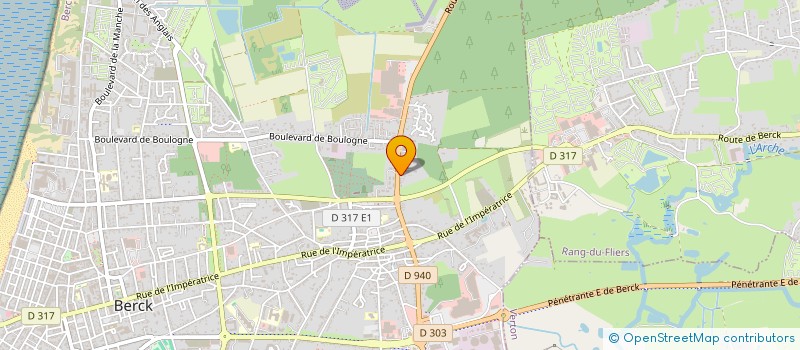 localisation de l'entreprise MONSIEUR BERTRAND MASQUELEIN à BERCK