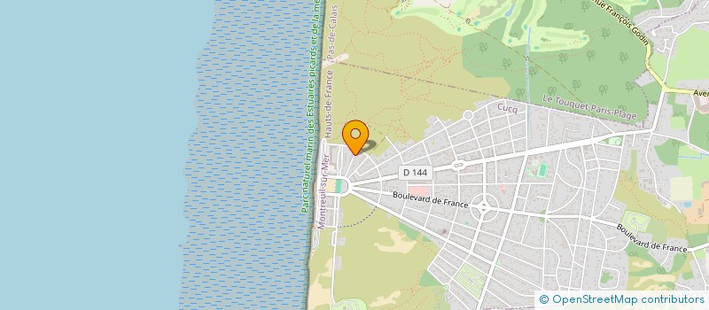 localisation de l'entreprise MONSIEUR BERTRAND MASURE  CUCQ