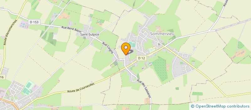 localisation de l'entreprise MONSIEUR BERTRAND MAURICE  SOMMERVIEU