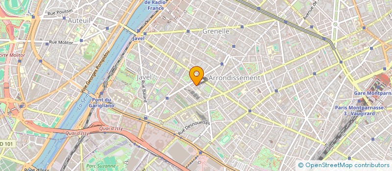 localisation de l'entreprise MONSIEUR BERTRAND MAUXION  PARIS