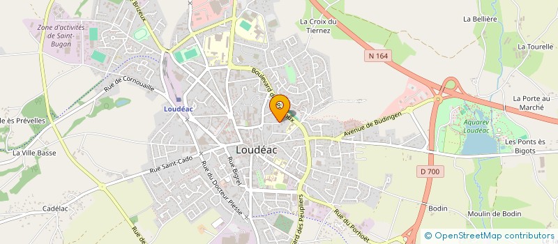 localisation de l'entreprise MONSIEUR BERTRAND MAYI à LOUDEAC