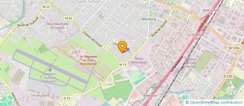 localisation de l'entreprise MONSIEUR BERTRAND MAZZIA à TOULOUSE