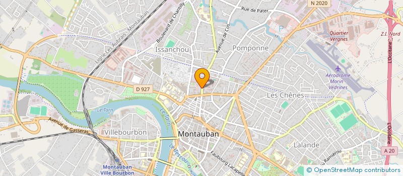 localisation de l'entreprise MONSIEUR BERTRAND MELIS  MONTAUBAN