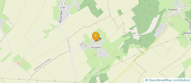 localisation de l'entreprise MONSIEUR BERTRAND MELLIER  TOURS-EN-VIMEU