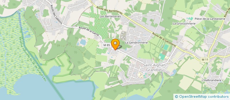 localisation de l'entreprise MONSIEUR BERTRAND MENAY à SAINT-AIGNAN-GRANDLIEU