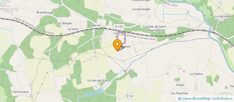 localisation de l'entreprise MONSIEUR BERTRAND MERLET à SAINT-JACUT-LES-PINS