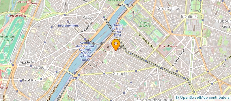 localisation de l'entreprise MONSIEUR BERTRAND MEYER  PARIS