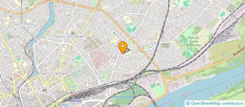 localisation de l'entreprise MONSIEUR BERTRAND MICHEL à NANTES