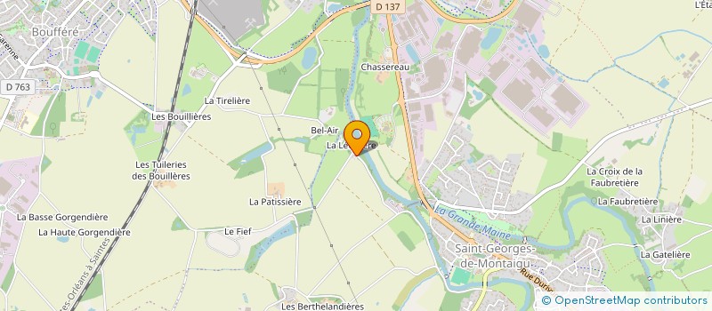 localisation de l'entreprise MONSIEUR BERTRAND MILLASSEAU à MONTAIGU-VENDEE