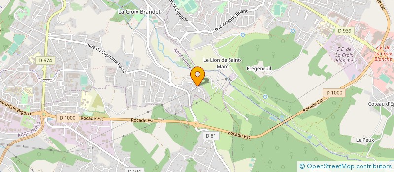 localisation de l'entreprise MONSIEUR BERTRAND MINEUR à ANGOULEME