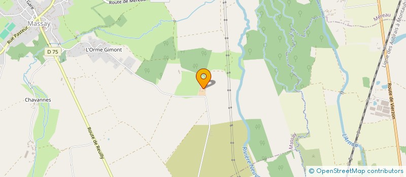 localisation de l'entreprise MONSIEUR BERTRAND MINORET  MASSAY