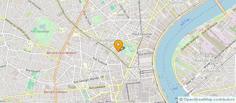 localisation de l'entreprise MONSIEUR BERTRAND MIRANDE-IRIBERRY à BORDEAUX