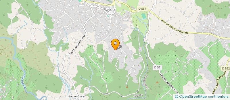 localisation de l'entreprise MONSIEUR BERTRAND MISSUD  FLAYOSC