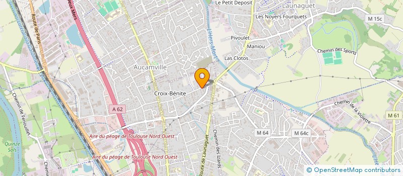 localisation de l'entreprise MONSIEUR BERTRAND MOLL  TOULOUSE