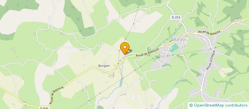 localisation de l'entreprise MONSIEUR BERTRAND MONGABURU  GUICHE