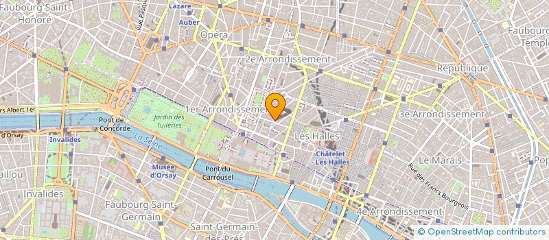 localisation de l'entreprise MONSIEUR BERTRAND MONGIN à PARIS