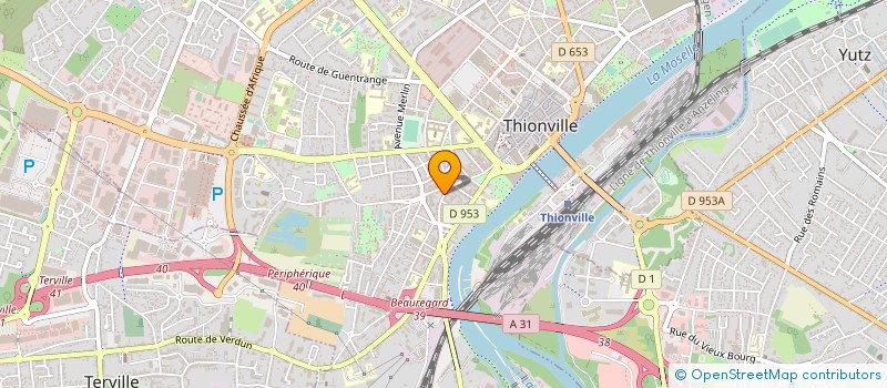 localisation de l'entreprise MONSIEUR BERTRAND MONTESSUIT à THIONVILLE
