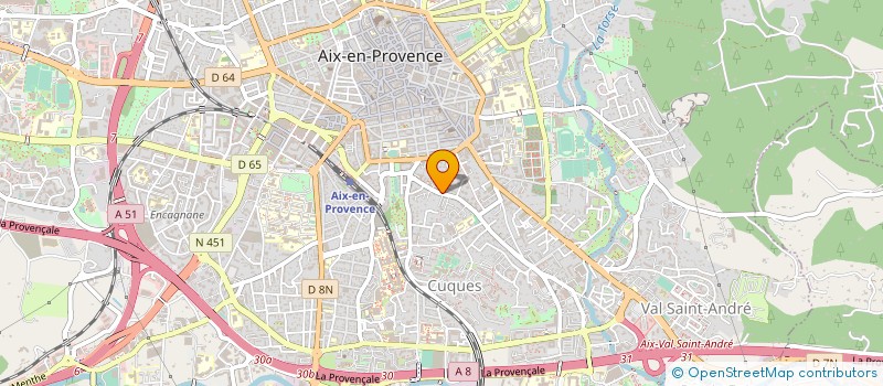 localisation de l'entreprise MONSIEUR BERTRAND MORARD à AIX-EN-PROVENCE