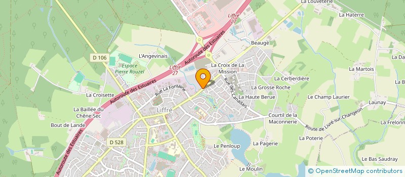 localisation de l'entreprise MONSIEUR BERTRAND MOREL  LIFFRE